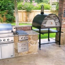 Maximus Prime Arena Red Large Pizza Oven -Primo Store MaximusLargeOutdoorPizzaOven 1