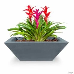 Maya Planter Bowl - Concrete 13 Maya Planter Bowl - Concrete -Primo Store MayaConcretePlanterBowlGray