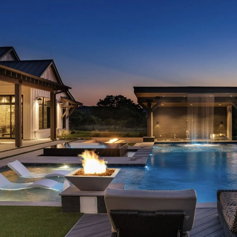 Maya Fire Bowl - Powder Coated 2 Maya Fire Bowl - Powder Coated - Image 2