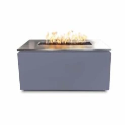Merona Fire Table -Primo Store MeronaPowderCoatedFirePItGray