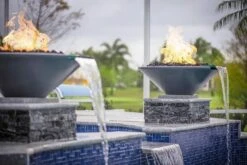 Cazo Concrete Fire & Water Bowl -Primo Store OMM Pools 27 of 81