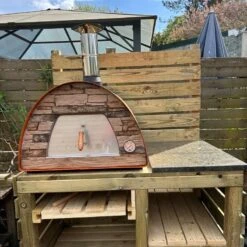 Maximus Arena Outdoor Wood-Fired Oven -Primo Store OrangeMaximusArenaPizzaOven 1