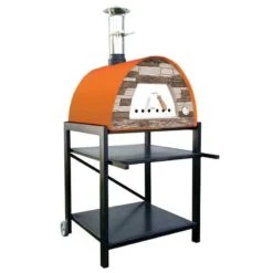 Maximus Arena Black Outdoor Wood-Fired Oven -Primo Store OrangeMaximusArenaovenwithStand