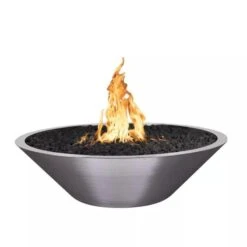 Cazo Fire Pit - Narrow Ledge Stainless Steel