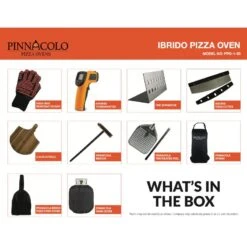 Pinnacolo IBRIDO (HYBRID) Pizza Oven -Primo Store PinnacoloIbridoBonusAccessories