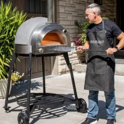 Pinnacolo L'Argilla Clay Gas Pizza Oven 15 Pinnacolo L'Argilla Clay Gas Pizza Oven -Primo Store PinnacoloLARGILLAwithStand