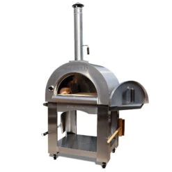 Pinnacolo PREMIO Wood Fired Pizza Oven -Primo Store Pinnacolo Premio full door open