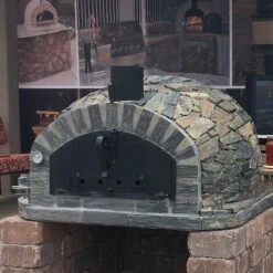 Pizzaioli PREMIUM Brick Pizza Oven With Stone Finish -Primo Store Pizzaioli brick oven stone 800