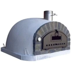 Pizzaioli PREMIUM Brick Pizza Oven With Stone Arch -Primo Store PizzaioliStoneArchSide