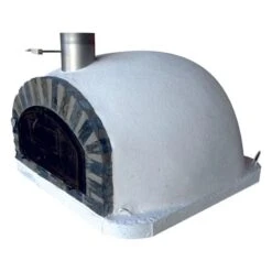 Pizzaioli PREMIUM Brick Pizza Oven With Stone Arch -Primo Store PizzaioliStoneArchSideView