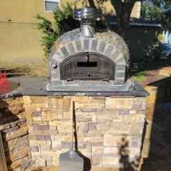 Pizzaioli PREMIUM Brick Pizza Oven With Stone Finish -Primo Store PizzaioliStoneFinish 2