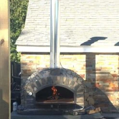 Pizzaioli PREMIUM Brick Pizza Oven With Stone Finish -Primo Store PizzaioliStoneFinish 3