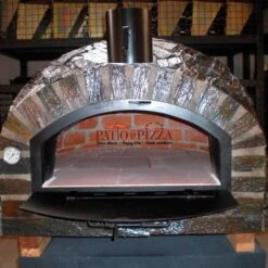 Pizzaioli PREMIUM Brick Pizza Oven With Stone Finish -Primo Store Pizzaioli Pizza Oven Stone 600 Logo