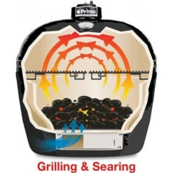 Primo Oval LG 300 Ceramic Grill -Primo Store Primo Grilling Searing Diagram ab7a7d2e 2ea4 41aa a922 6bf22f36ff0d
