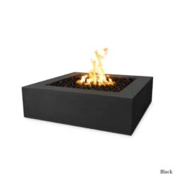 Quad Fire Pit - Concrete -Primo Store QUADConcreteFirePitBlack