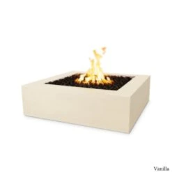 Quad Fire Pit - Concrete -Primo Store QUADConcreteFirePitVanilla