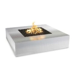 Quad Fire Pit - Metal Collection -Primo Store QuadFirePitStainlessSteel