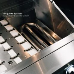 Summerset QUEST 36" Built-In Grill -Primo Store QuestGrillBriquettes 1