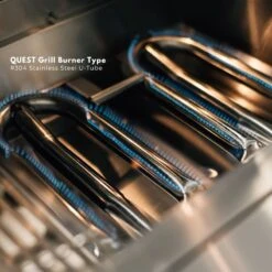 Summerset QUEST 30" Built-In Grill -Primo Store QuestGrillBurnerTypeStainlessSteelU Tube 2