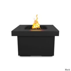 Ramona 36″ Square Fire Pit Table -Primo Store RamonaGFRCFirePitSquareBlack