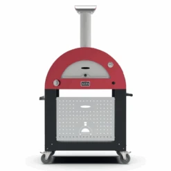 Alfa MODERNO 2 Pizze Gas Oven 23 Alfa MODERNO 2 Pizze Gas Oven -Primo Store RedModerno2PizzewithBlackBase