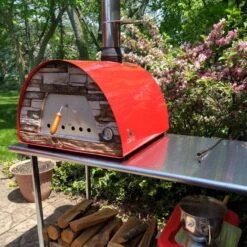 Maximus Arena Outdoor Wood-Fired Pizza Oven (Patio Bundle) -Primo Store Red Max Arena
