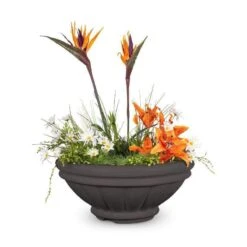 Roma Planter Bowl -Primo Store Roma GFRC Planter Bowl Chestnut 1
