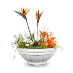 Roma Planter Bowl -Primo Store Roma GFRC Planter Bowl Limestone 1