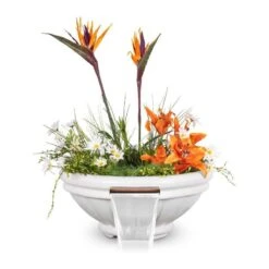 Roma Planter & Water Bowl -Primo Store Roma GFRC Planter Water Bowl Limestone