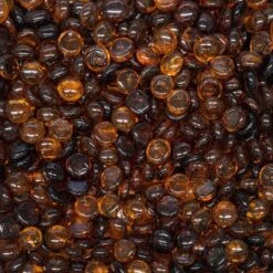 Outdoor Plus Fire Glass - 25lb Bag -Primo Store Root Beer Pebbles
