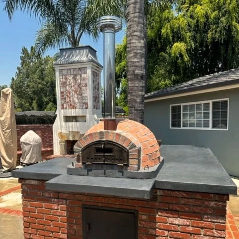 Pizzaioli Rustic Brick Wood Fired Pizza Oven 8 Pizzaioli Rustic Brick Wood Fired Pizza Oven - Image 8