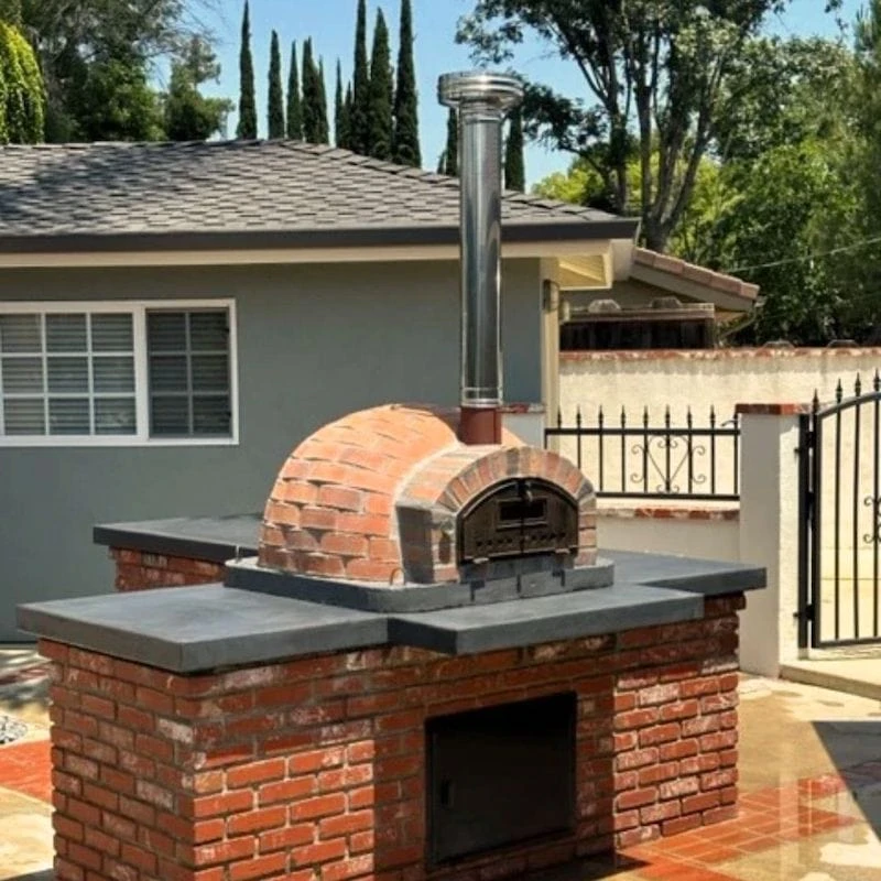 Pizzaioli Rustic Brick Wood Fired Pizza Oven 6 Pizzaioli Rustic Brick Wood Fired Pizza Oven - Image 6