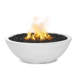 Sedona Fire Pit Narrow Ledge -Primo Store SedonaGFRCFirePitWhite