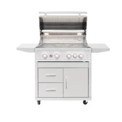 Summerset Sizzler PRO 32" 4-Burner Freestanding Grill With Infrared Rear Burner
