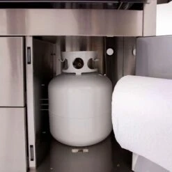 Summerset Sizzler PRO 32" 4-Burner Freestanding Grill With Infrared Rear Burner -Primo Store SizzlerPROCartPropaneTankStorage