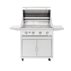 Summerset Sizzler 32" 4-Burner Freestanding Grill -Primo Store Sizzler 32inch Built In Grill with Cart