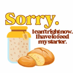 "Sorry. I Can't Right Now." Baking Apron -Primo Store Sorry. 1