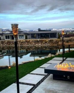 Fire Torch - Hercules -Primo Store SpiralFireTorchwithIn GroundPost