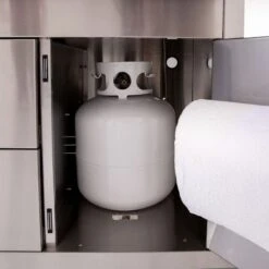 Summerset Sizzler 32" 4-Burner Freestanding Grill -Primo Store SummersetDeluxeCartTankStorage