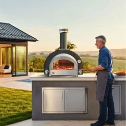 Summerset Outdoor Hybrid Gas/Wood Pizza Oven