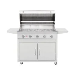 Summerset Sizzler 40" 5-Burner Freestanding Grill -Primo Store Summerset 40inch Sizzler PRO Grill with Cart