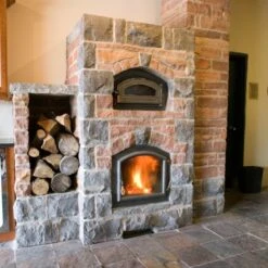 Temp-Cast Indoor Fireplace And Pizza Oven Combo -Primo Store TempcastStandardFireplaceandBakeOven