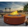 Unity Fire Pit - 24" Tall -Primo Store UnityFirePitCortenSteel