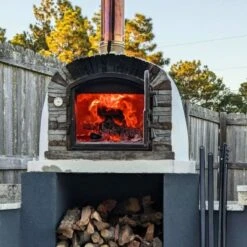 Ventura PREMIUM Preto Brick Pizza Oven -Primo Store VenturaPreto 12