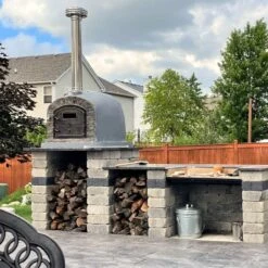 Ventura PREMIUM Preto Brick Pizza Oven -Primo Store VenturaPreto 4