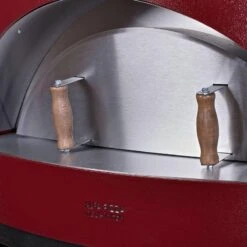 Alfa Allegro Wood Fired Pizza Oven With Cart -Primo Store allegro oven antique red 1