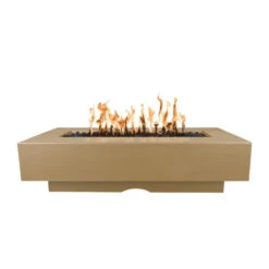 Del Mar Concrete Fire Pit -Primo Store del mar brown
