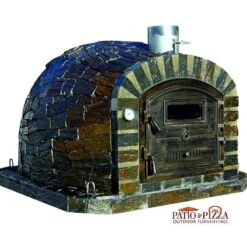 Lisboa PREMIUM Brick Pizza Oven With Stone Finish