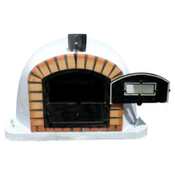 Lisboa Brick Pizza Oven PREMIUM -Primo Store lisboapizzaovenhalfopendoor