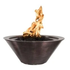 Cazo Fire Bowl - Hammered Copper
